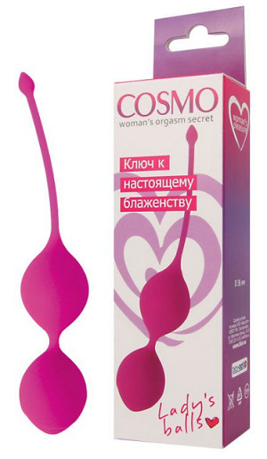 Вагинальные шарики Cosmo Pink 80 гр
