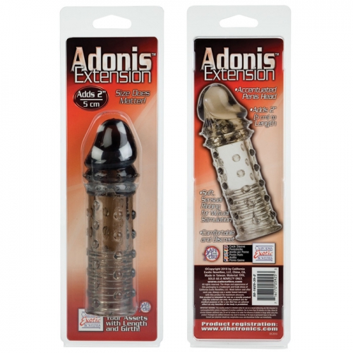 Удлинитель пениса Adonis 2in серый