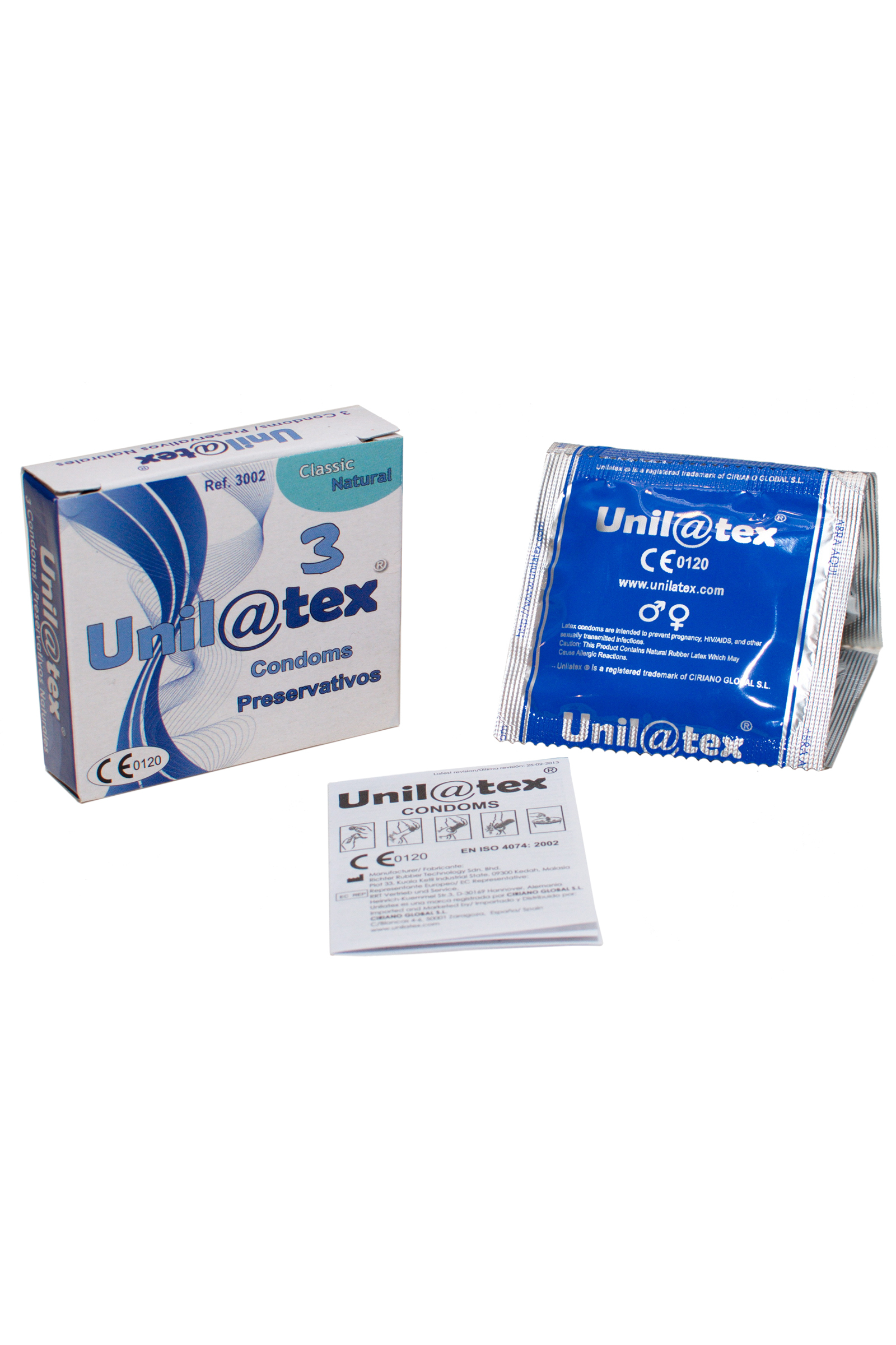 Презервативы Unilatex Natural Plain 3шт