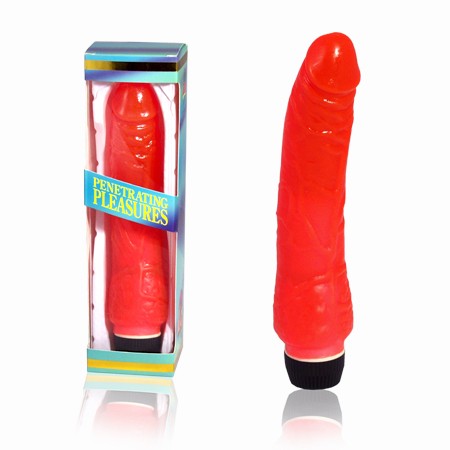Вибромассажер Jelly Pink Vibrator