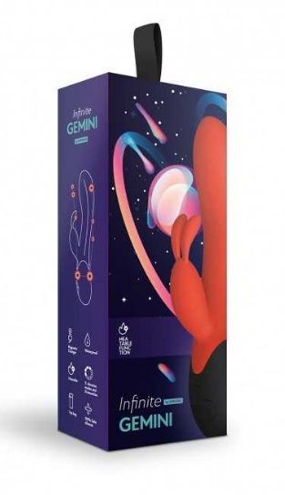 Нагреваемый вибратор Gemini