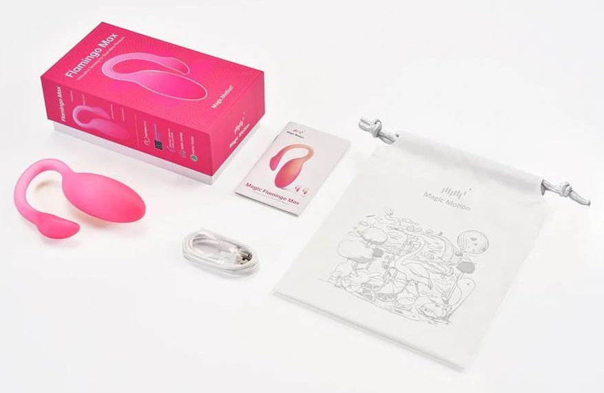 Вибратор Flamingo Max розовый