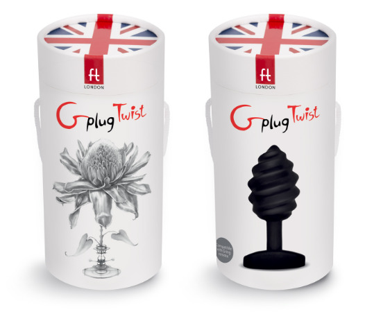  Витая анальная пробка Gvibe Gplug Twist 