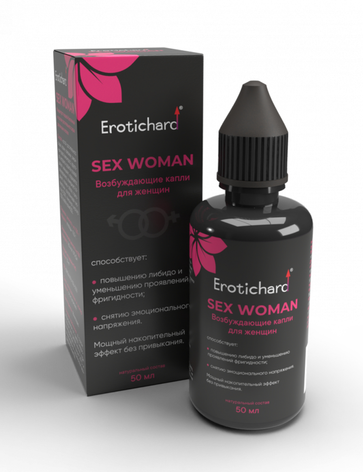 Капли Erotichard saxe woman для женщин 50 мл