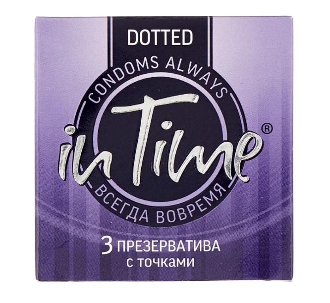 Презервативы IN TIME с точками