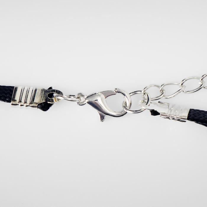 Двойной чокер с бусиной