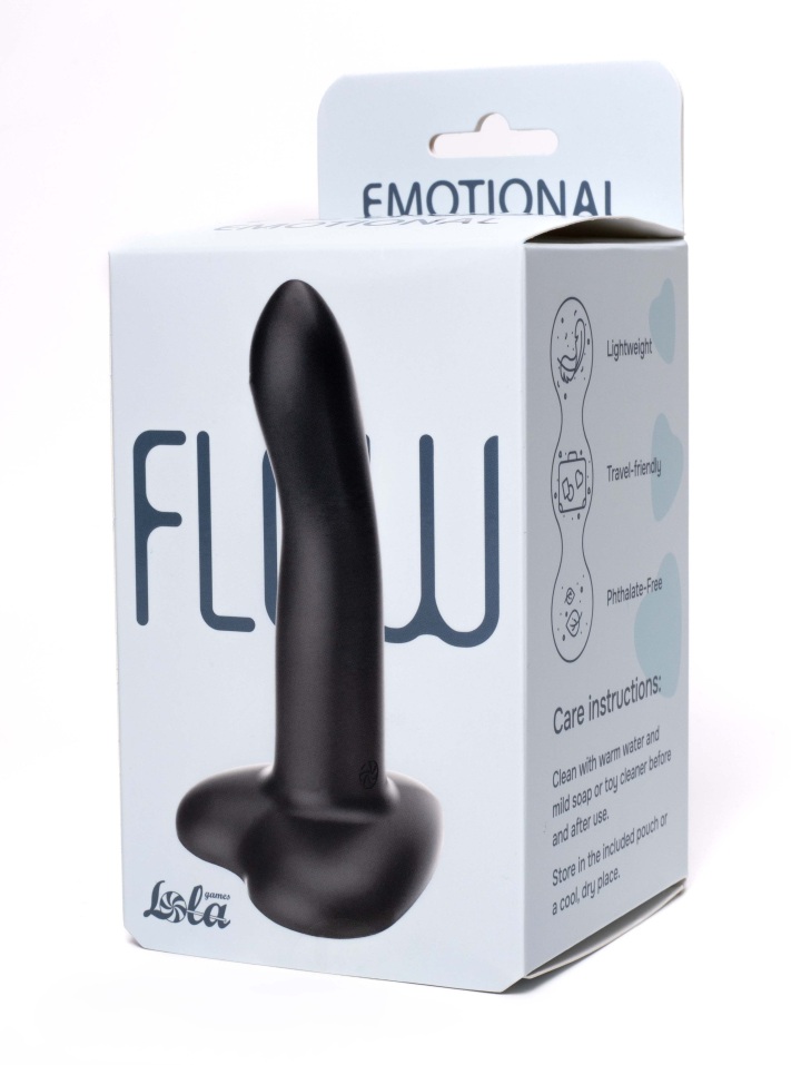 Нереалистичный дилдо 12см Emotional Black
