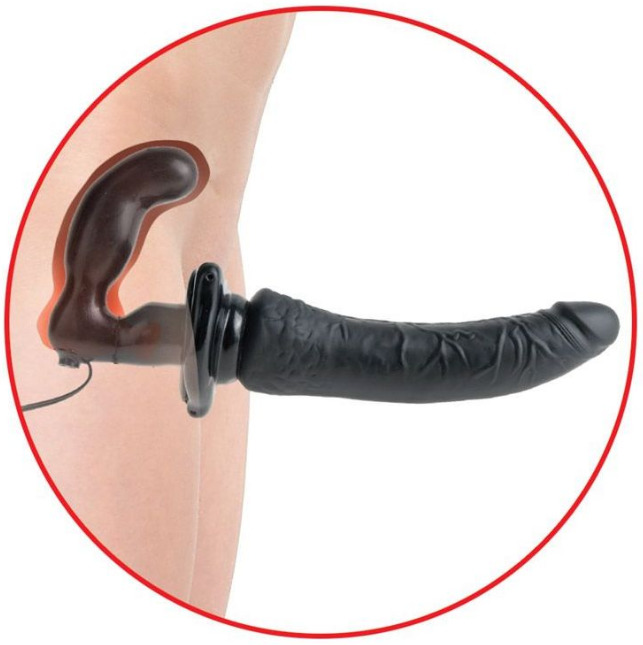 Страпон Deluxe Vibrating