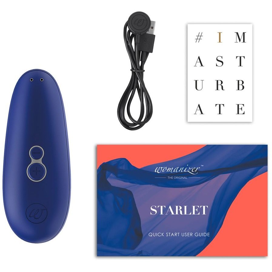Клиторальный стимулятор Womanizer Starlet 2 синий