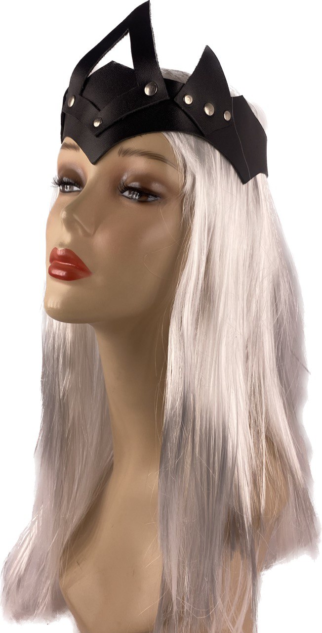 Корона кожаная