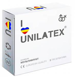 Презервативы Unilatex Multifruits 3 шт 