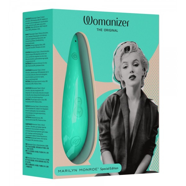 Клиторальный стимулятор  Womanizer Marilyn Monroe mint