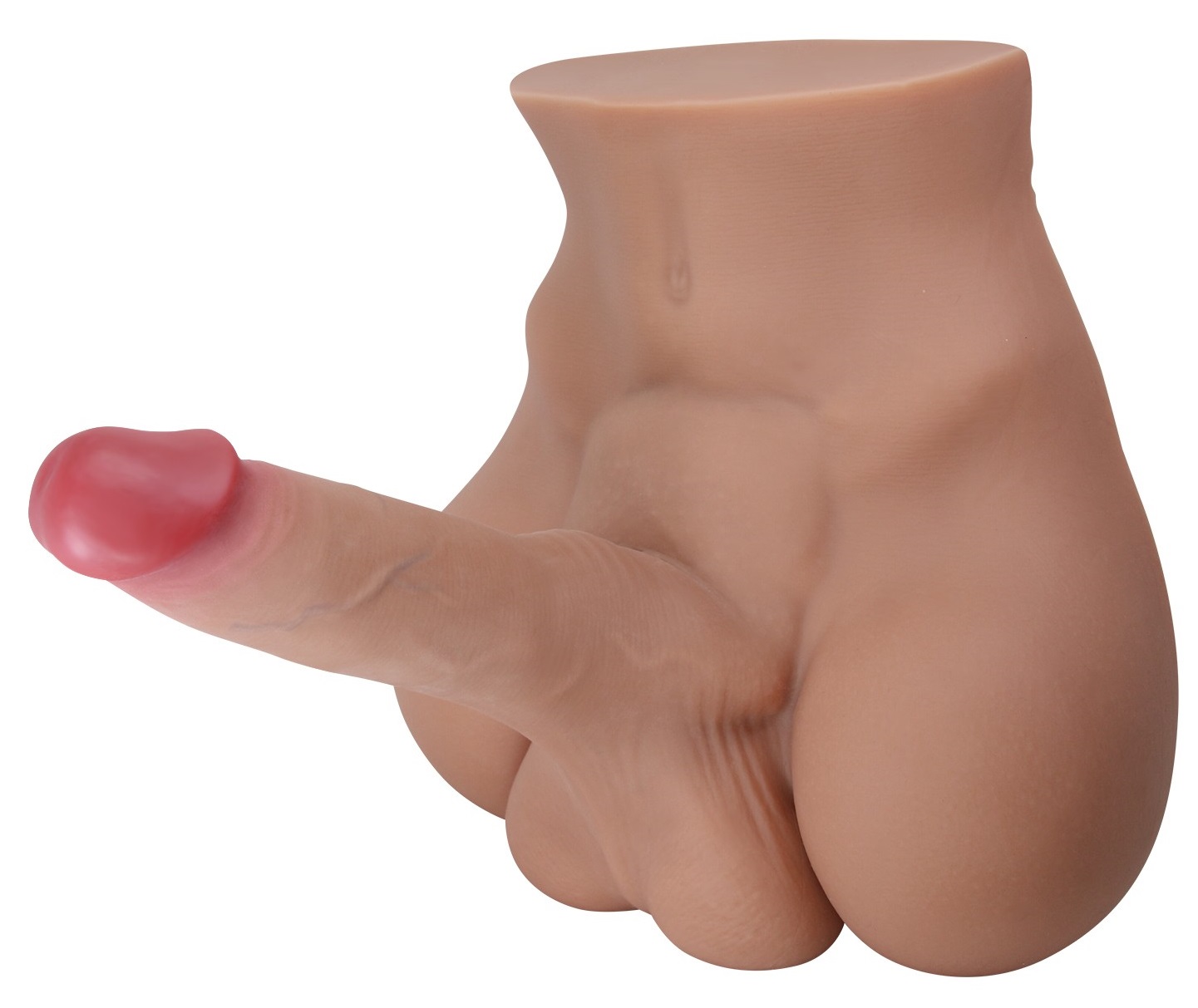 Мужской реалистичный полуторс с анальным отверстием