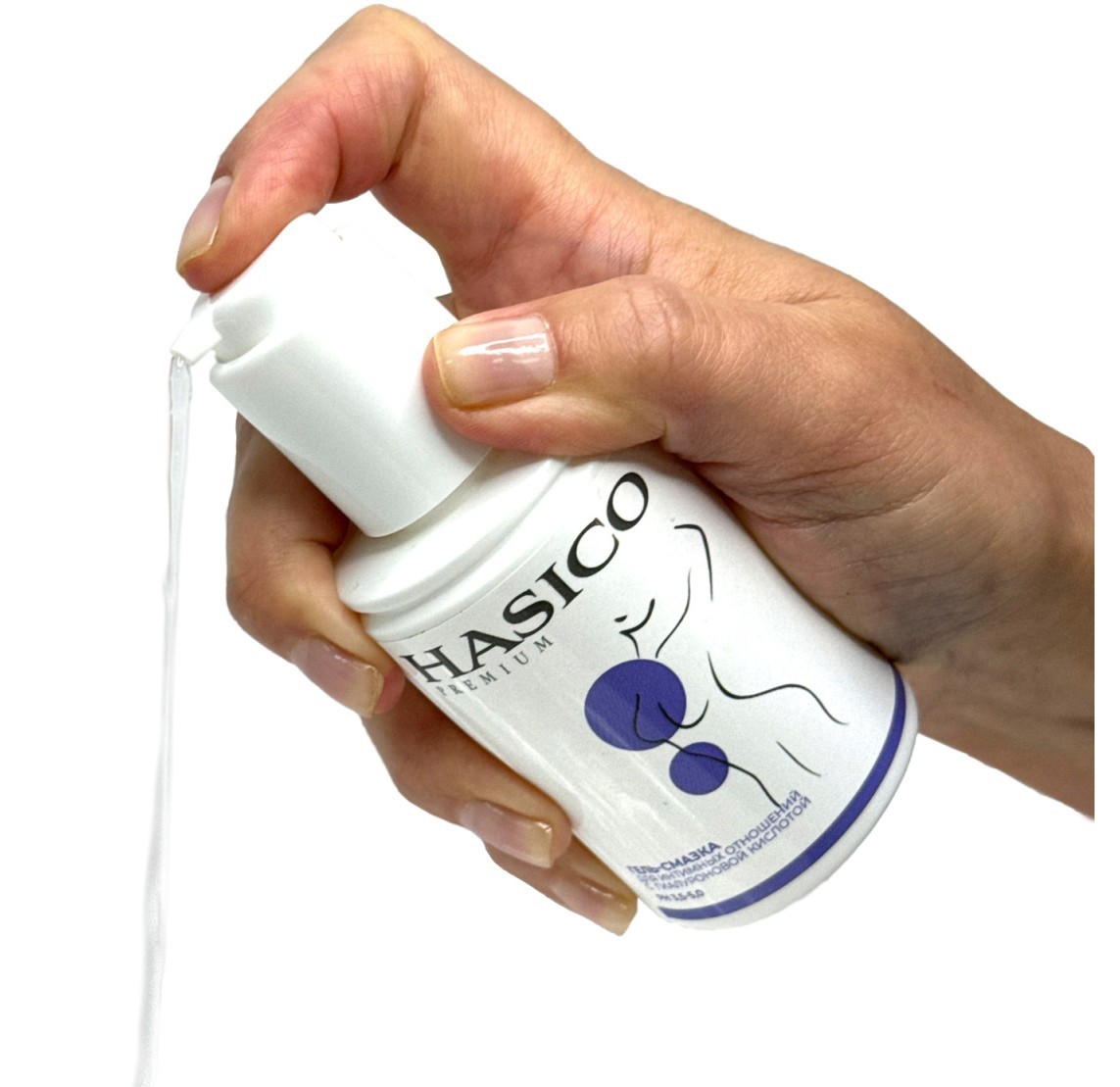Смазка Hasico с гиалуроновой кислотой 100 мл