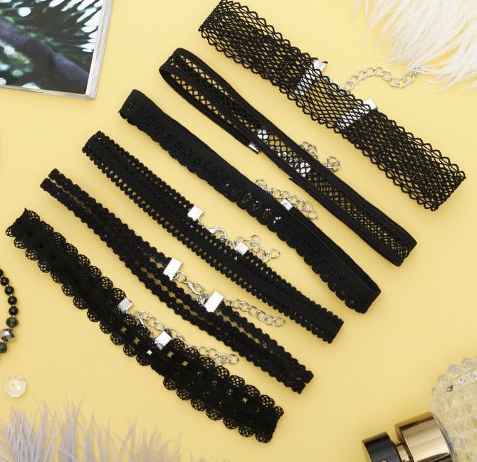 Набор из 6 чокеров 