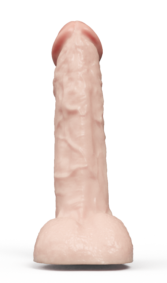 Реалистичная насадка для страпона с вибрацией