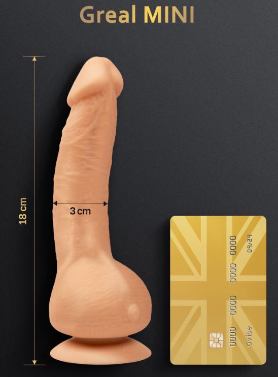 Реалистичный вибратор Mini Gvibe Greal 