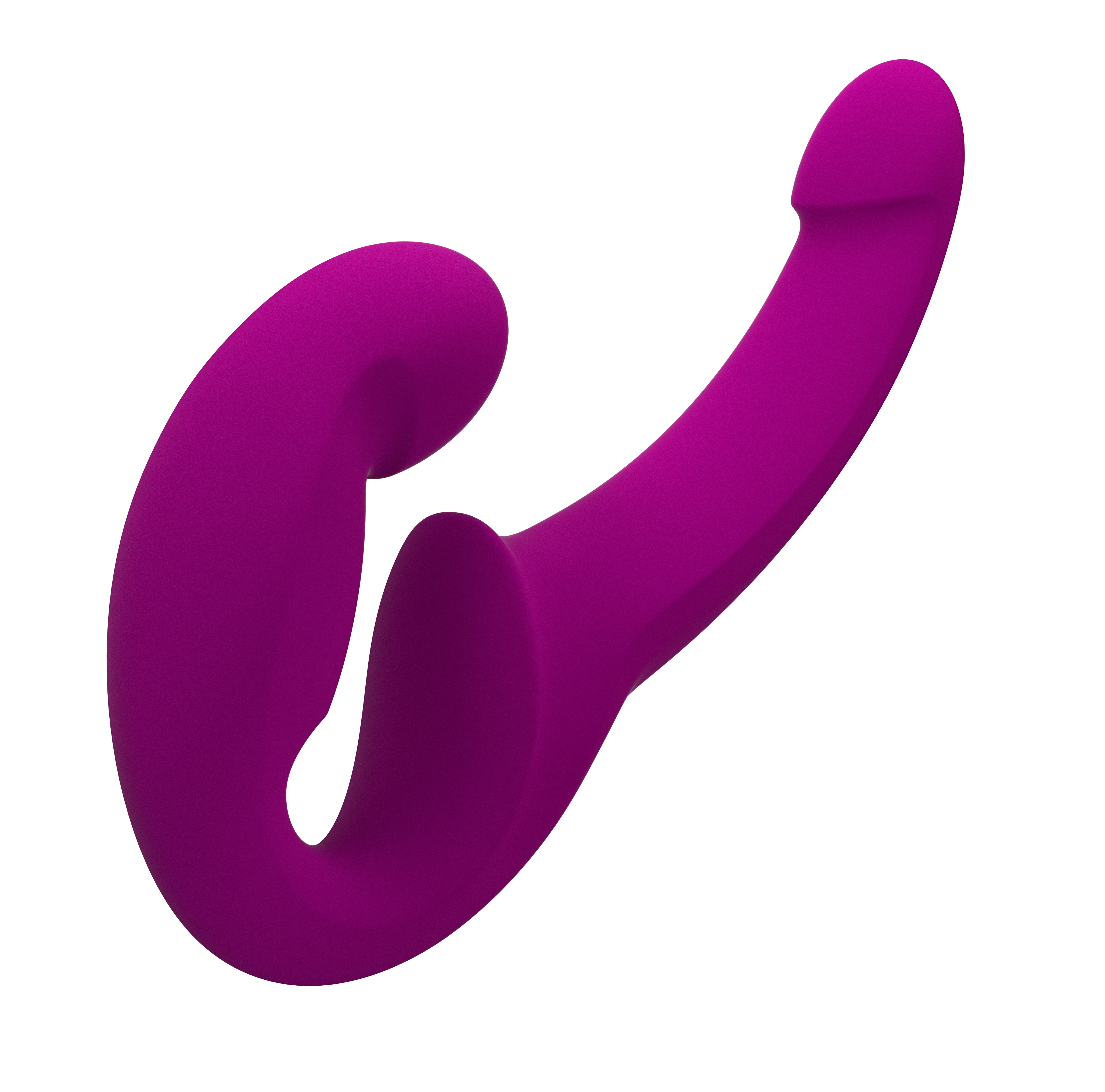 Анатомический безремневой страпон Fun Factory Share Life розовый