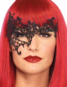 Кружевная чарующая маска