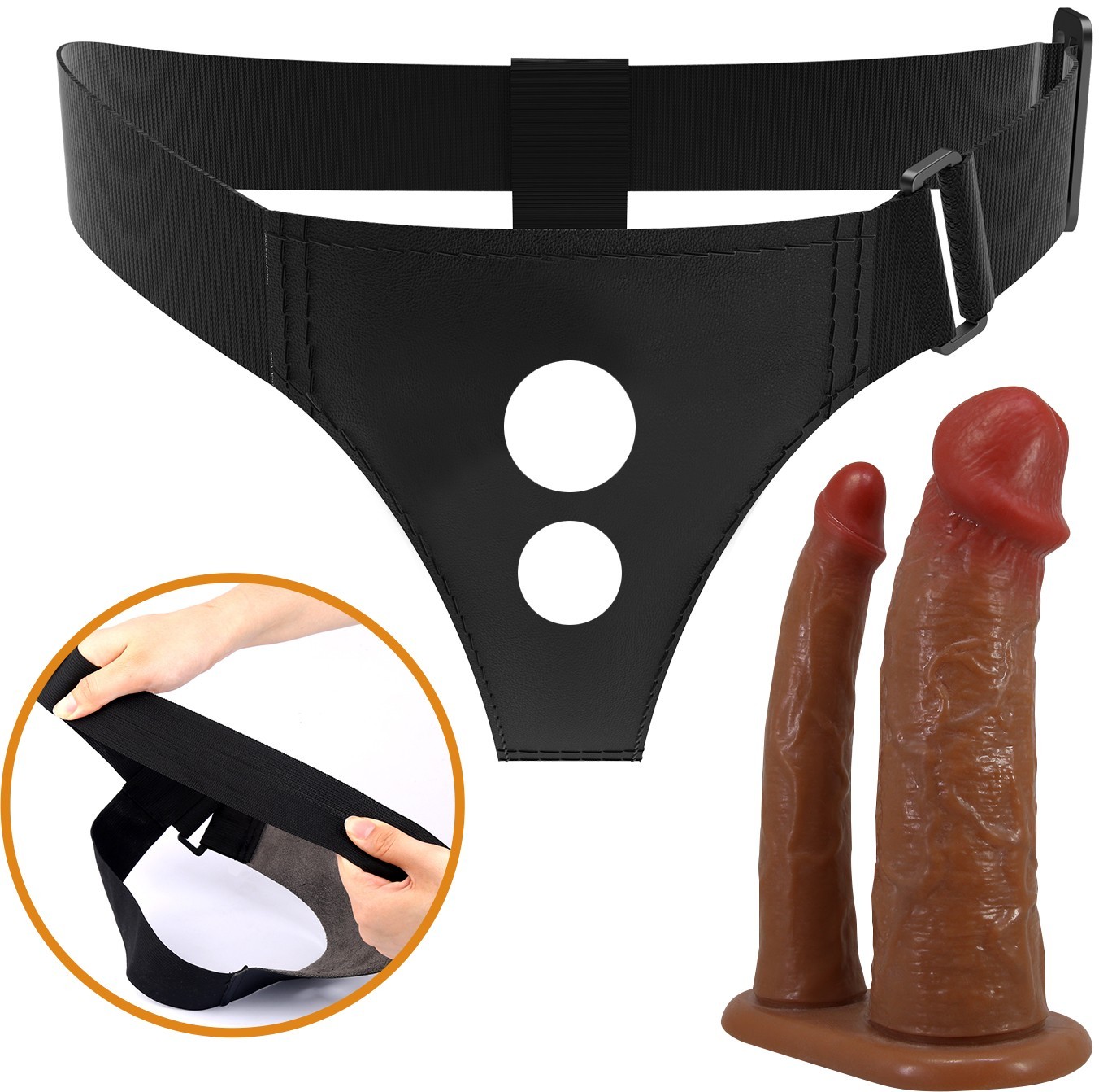 Фаллопротез для двойного проникновения Pretty Love