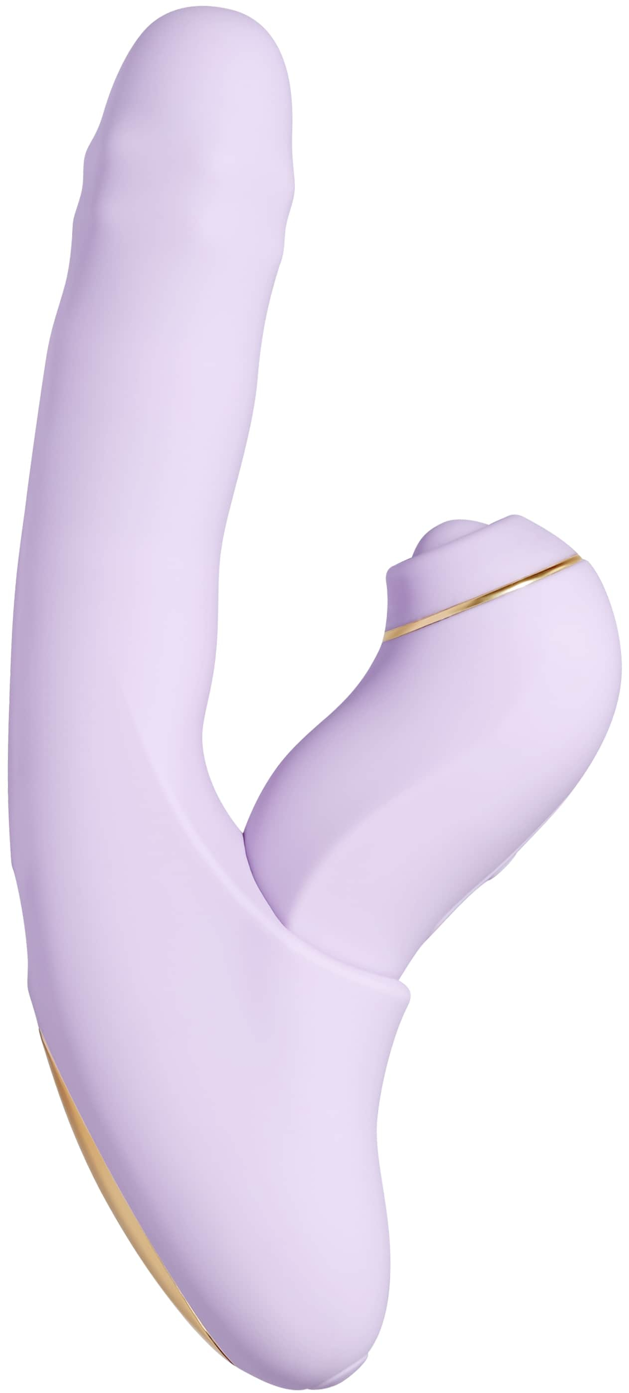 Интерактивный вибромассажёр Svakom 2в1 DuoGlow с нагревом