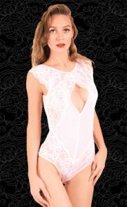 Белоснежное боди 42-46 