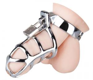 Металлический пояс верности для мужчин из плетения 