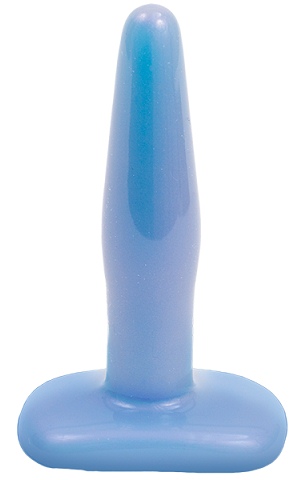 Мини Пробочка Iridescent Butt Plug Small Blue