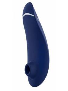 Синий клиторальный стимулятор Womanizer Premium 2 