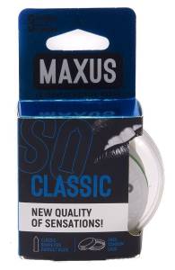 Презервативы MAXUS Classic №3 в пластике 