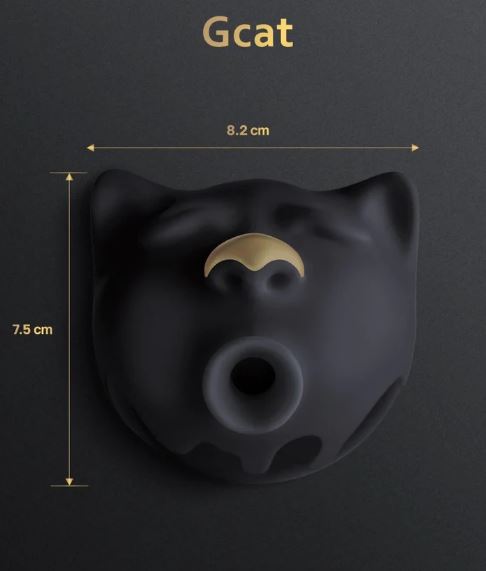 Вакуумный стимулятор Gcat Black