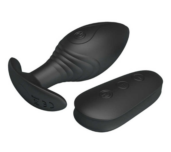 Вибропробка анальная USB