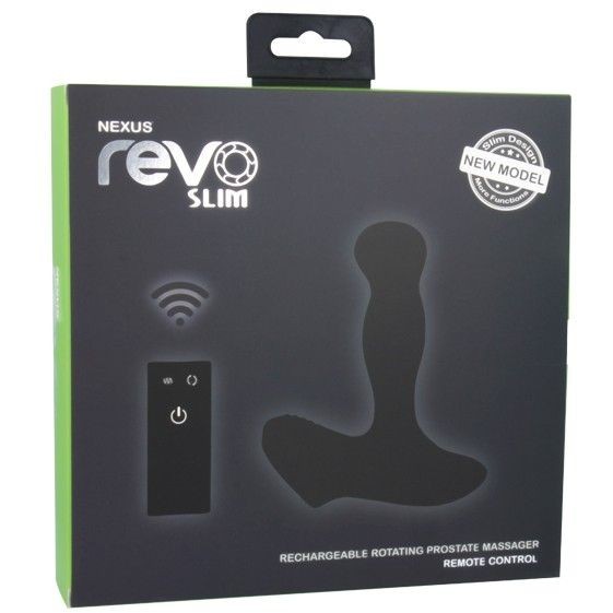 Стимулятор простаты с вращающейся головкой NEXUS Revo Slim