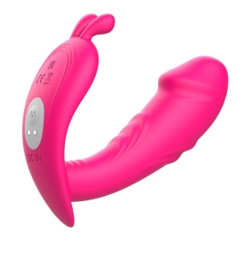 Вагинально-клиторальный вибромассажёр Vibrating Panties 