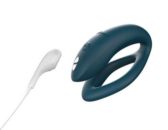 Вибратор для пар We-Vibe Sync O бархатно-зеленый