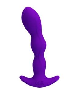 Силиконовый анальный стимулятор purple 