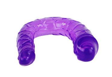 Фаллоимитатор двухголовый Purple
