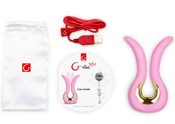 Розовый вибратор Gvibe Mini