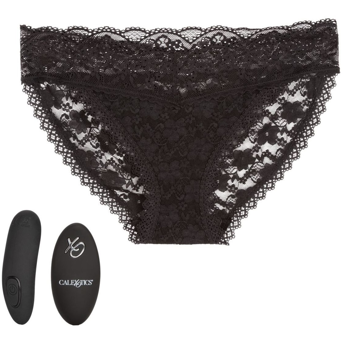 Комплект из черных трусиков и стимулятора L/XL
