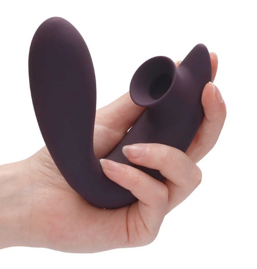 Двойной  вибромассажер Irresistible Desirable Purple