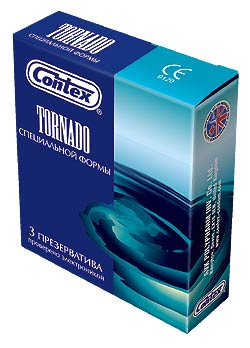Презервативы Contex Tornado 3 шт