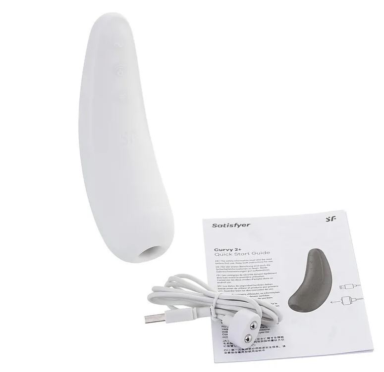 Вакуумный стимулятор с приложением Satisfyer Curvy 2