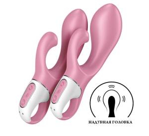 Вибратор с расширением Air Pump Bunny 2 