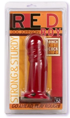 Фаллопротез красный на трусиках Red Boy
