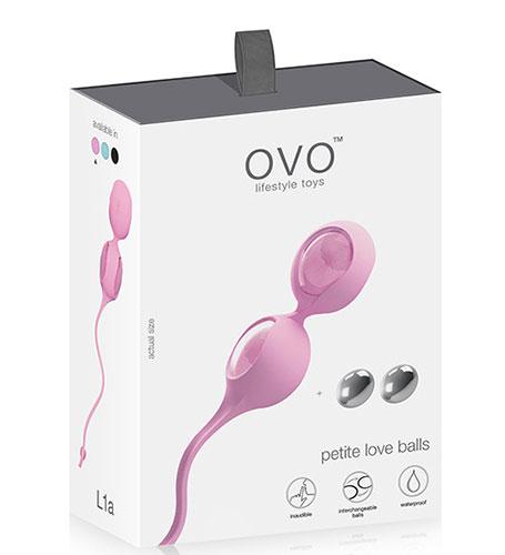 Вагинальные шарики OVO Pink