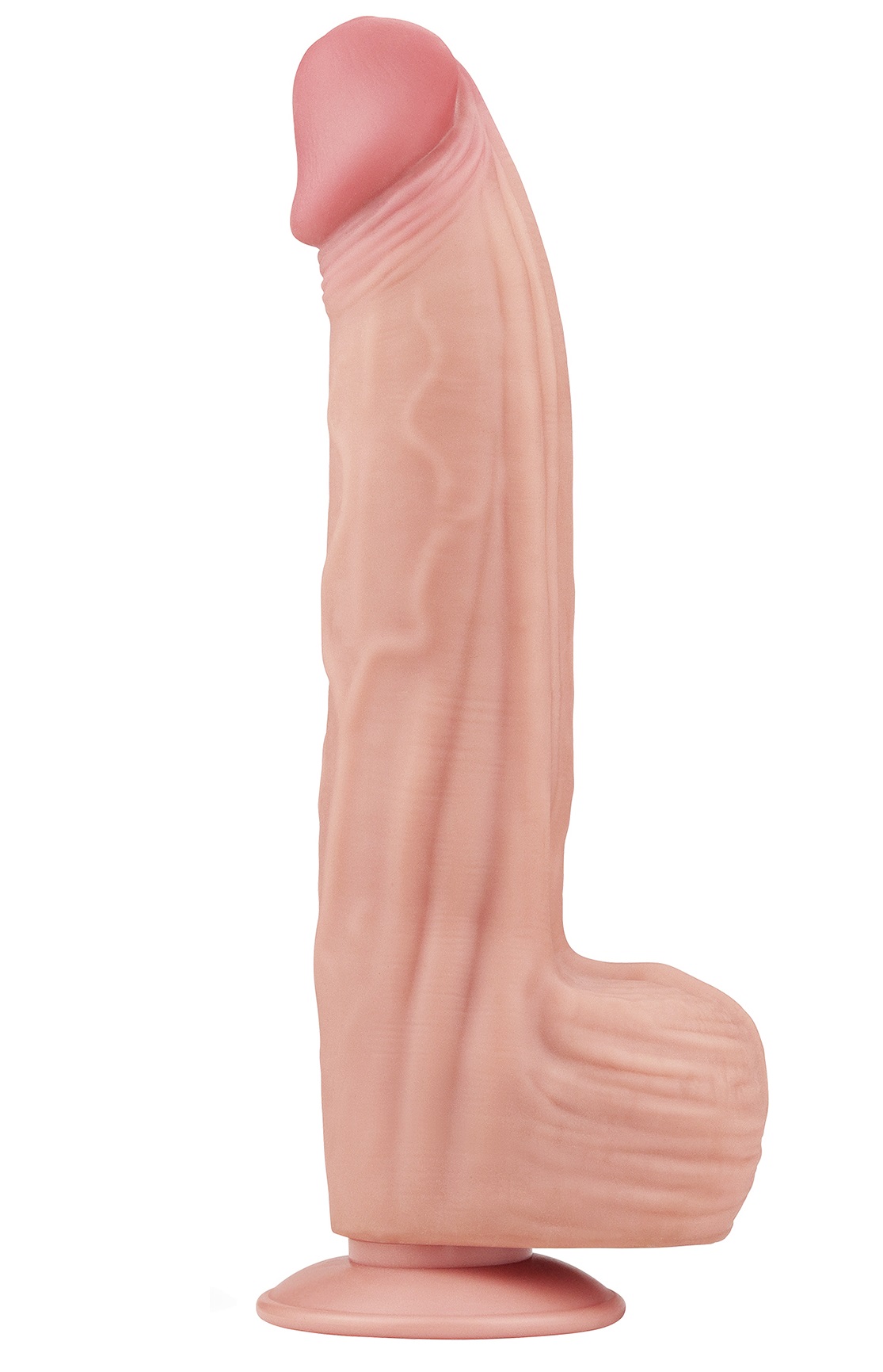 Крупный дилдо со съемной присоской