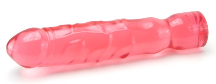 Красный фаллоимитатор Cristal Jellies 
