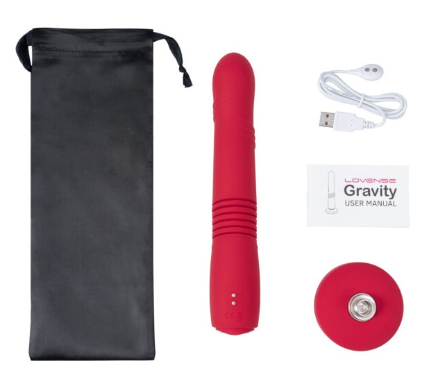 Красный пульсатор Gravity Lovense