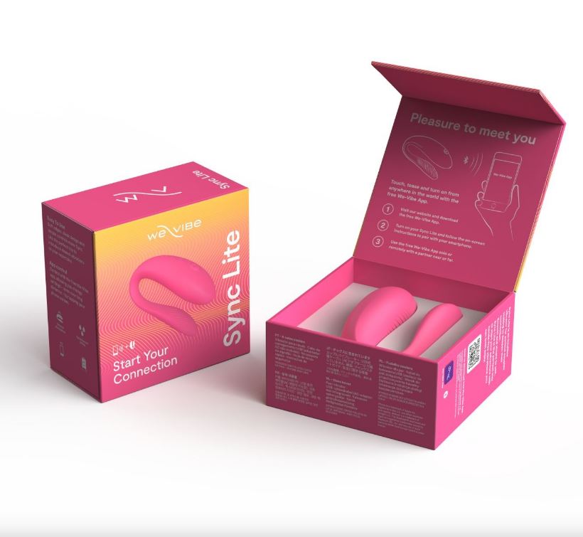 Вибростимулятор  для пар We-Vibe Sync Lite розовый