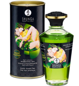 Массажное масло Shunga Зеленый чай 100 мл 
